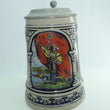 Laden Sie das Bild in den Galerie-Viewer, Bierkrug mit Zinndeckel / 0,5 Liter / Gerzit