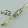 Laden Sie das Bild in den Galerie-Viewer, Vintage 14 Karat 585er Gold Brosche mit Diamanten ca,0.50 ct