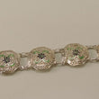 Laden Sie das Bild in den Galerie-Viewer, Vintage Damen Armband Silber 925er