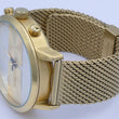 Laden Sie das Bild in den Galerie-Viewer, OOZOO Herrenuhr / Chrono-Look / Quarz / Vergoldet