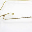 Laden Sie das Bild in den Galerie-Viewer, Goldkette mit Anhänger Zirkonia 333er 8 Karat Gelgold 50cm