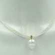 Laden Sie das Bild in den Galerie-Viewer, Damenperlen Kette / Gold-Verschluss 585er 14 Karat / ca. 42,5 cm Wie Neu