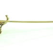 Laden Sie das Bild in den Galerie-Viewer, Vintage Anstecknadel Trachtenschmuck - Eichenblattdekor 585er Gold 14 Karat
