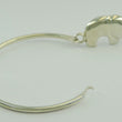 Laden Sie das Bild in den Galerie-Viewer, Damen Armreif mit Elefant 925er Silber 18 cm Ø