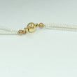 Laden Sie das Bild in den Galerie-Viewer, Damenperlen Kette / Gold-Verschluss 585er 14 Karat / ca. 42,5 cm Wie Neu