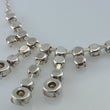 Laden Sie das Bild in den Galerie-Viewer, Vintage Collier mit Zirkonia / 835er Silber / ca. 50,0 cm