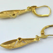 Laden Sie das Bild in den Galerie-Viewer, Ohrhänger mit Zirkonia / bicolor / 333er - 8 Karat Gelbgold