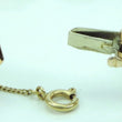 Laden Sie das Bild in den Galerie-Viewer, Vintage Damen Armreif Vintage mit Granat / 585er 14 Karat Gold