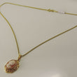 Laden Sie das Bild in den Galerie-Viewer, Vintage Kette mit Anhänger Gemme 333er 8 Karat Gold