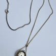 Laden Sie das Bild in den Galerie-Viewer, VINTAGE BLUMUS KETTENUHR -925ER SILBER MIT KETTE-HANDAUFZUG- Defekt