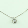 Laden Sie das Bild in den Galerie-Viewer, Vintage Damen 925er Silber Kette mit Zirkonia Anhänger