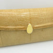 Laden Sie das Bild in den Galerie-Viewer, Vintage Cesare Piccini echte Schlangenleder Handtasche Schulterkette Vergoldet