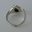 Laden Sie das Bild in den Galerie-Viewer, Vintage Damenring Onyx / 835 Silber 51 16,2 mm Ø
