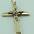 Laden Sie das Bild in den Galerie-Viewer, Antikes Biedermeier Kreuz - 585er 14 Karat Gold