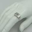 Laden Sie das Bild in den Galerie-Viewer, Vintage Damen Ring mit Zirkonia/ 925er Silber - 58 18,4 mm Ø