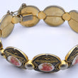 Laden Sie das Bild in den Galerie-Viewer, Vintage Modeschmuck Armkette vergoldet ca. 18cm