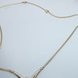 Laden Sie das Bild in den Galerie-Viewer, Vintage Damen Collier mit Rubin Smaragd Saphir& Diamanten 333er 8Karat Gelbgold