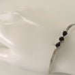 Laden Sie das Bild in den Galerie-Viewer, Silberarmband mit Turmalin / 835er Silber