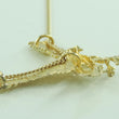 Laden Sie das Bild in den Galerie-Viewer, Vintage Damen Kette mit Rubin Anhänger / 333er 8 Karat Gold / ca. 50 cm
