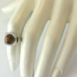 Laden Sie das Bild in den Galerie-Viewer, Vintage Damenring Tigerauge / 835 Silber 54 17,2 mm Ø