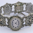 Laden Sie das Bild in den Galerie-Viewer, BAS 17RUBIS ANTICHOC Damen Trachtenuhr / Quarz / 835er Silber