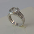Laden Sie das Bild in den Galerie-Viewer, Damen Ring -mit Zirkonia 925er Silber