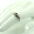 Laden Sie das Bild in den Galerie-Viewer, Vintage Damenring 925er Silber mit Amethyst 55 17,5 mm Ø