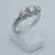 Laden Sie das Bild in den Galerie-Viewer, Past Present Future Ring Diamant 2,0 ct / 585er - 14 K Gold Gr. 55 17,5 mm Ø