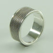 Laden Sie das Bild in den Galerie-Viewer, Unisex Ring 925er Silber 57 18,1 mm Ø