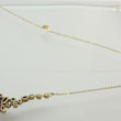 Laden Sie das Bild in den Galerie-Viewer, Vintage Damen Collier mit Turmalin 333er 8 Karat Gold 45cm