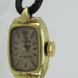 Laden Sie das Bild in den Galerie-Viewer, Anker Handaufzug 21 Rubis Damen Armbanduhr 585er Gelbgold 14 Karat
