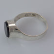 Laden Sie das Bild in den Galerie-Viewer, Vintage Damenring Onyx / 835 Silber