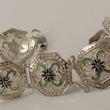 Laden Sie das Bild in den Galerie-Viewer, Vintage Damen Armband Silber 925er