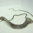 Laden Sie das Bild in den Galerie-Viewer, Modisches Damen Collier mit Strass in Krawattenoptik