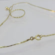 Laden Sie das Bild in den Galerie-Viewer, Vintage Collier & Perle / 333er 8 Karat Gelbgold / ca. 44 cm