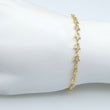 Laden Sie das Bild in den Galerie-Viewer, Damen Armkette mit Diamanten 0,20ct, 18 Karat 750er Gold - 18,5cm