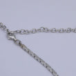 Laden Sie das Bild in den Galerie-Viewer, Collier mit Saphiren & Diamanten / 750er - 18 Karat Weißgold / ca. 48,0 cm