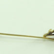 Laden Sie das Bild in den Galerie-Viewer, Vintage Anstecknadel Trachtenschmuck - Eichenblattdekor 585er Gold 14 Karat