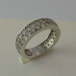 Laden Sie das Bild in den Galerie-Viewer, Bi-Color Memory-Ring - mit Zirkonia / 925er Silber