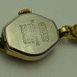 Laden Sie das Bild in den Galerie-Viewer, JUNGHANS 15 Jewels - Damenuhr / Handaufzug / Edelstahl vergoldet