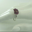 Laden Sie das Bild in den Galerie-Viewer, Damenring mit Amethyst / 925er Silber / 67 21,3 mm Ø