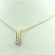 Laden Sie das Bild in den Galerie-Viewer, Damen Kette mit Anhänger mit Diamanten 0,35 ct Gelbgold 750er 18 Karat 45 cm