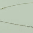 Laden Sie das Bild in den Galerie-Viewer, Vintage Damen 835er Silber Kette & 925er Silber Anhänger mit Turmalin