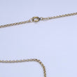 Laden Sie das Bild in den Galerie-Viewer, Vintage Kette mit Anhänger & Zirkonia-Turmalin / 333er 8 K Gelbgold / ca. 42 cm