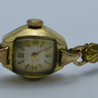 Laden Sie das Bild in den Galerie-Viewer, JUNGHANS 15 Jewels - Damenuhr / Handaufzug / Edelstahl vergoldet
