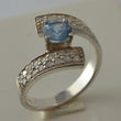 Laden Sie das Bild in den Galerie-Viewer, Damen Ring mit Zirkonia / 825er Silber