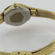 Laden Sie das Bild in den Galerie-Viewer, Vintage Gruen Damenuhr mit Diamanten Quartz Vergoldet Ref-GR4662