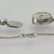 Laden Sie das Bild in den Galerie-Viewer, Süßwasserperlencollier 925er silber mit Zirkonia
