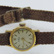 Laden Sie das Bild in den Galerie-Viewer, BWC Swiss Handaufzug Damen Armbanduhr vergoldet