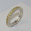 Laden Sie das Bild in den Galerie-Viewer, Damen Memory-Ring - mit Zirkonia / 925er Silber